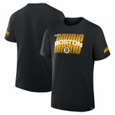 NHL Black Boston Bruins Fanatics Team Vision Legacy T-Shirt