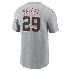 MLB Tarik Skubal Detroit Tigers Nike Fuse Name & Number T-Shirt