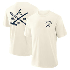 MLB Atlanta Braves Fanatics Nostalgia Stadium Slub T-Shirt