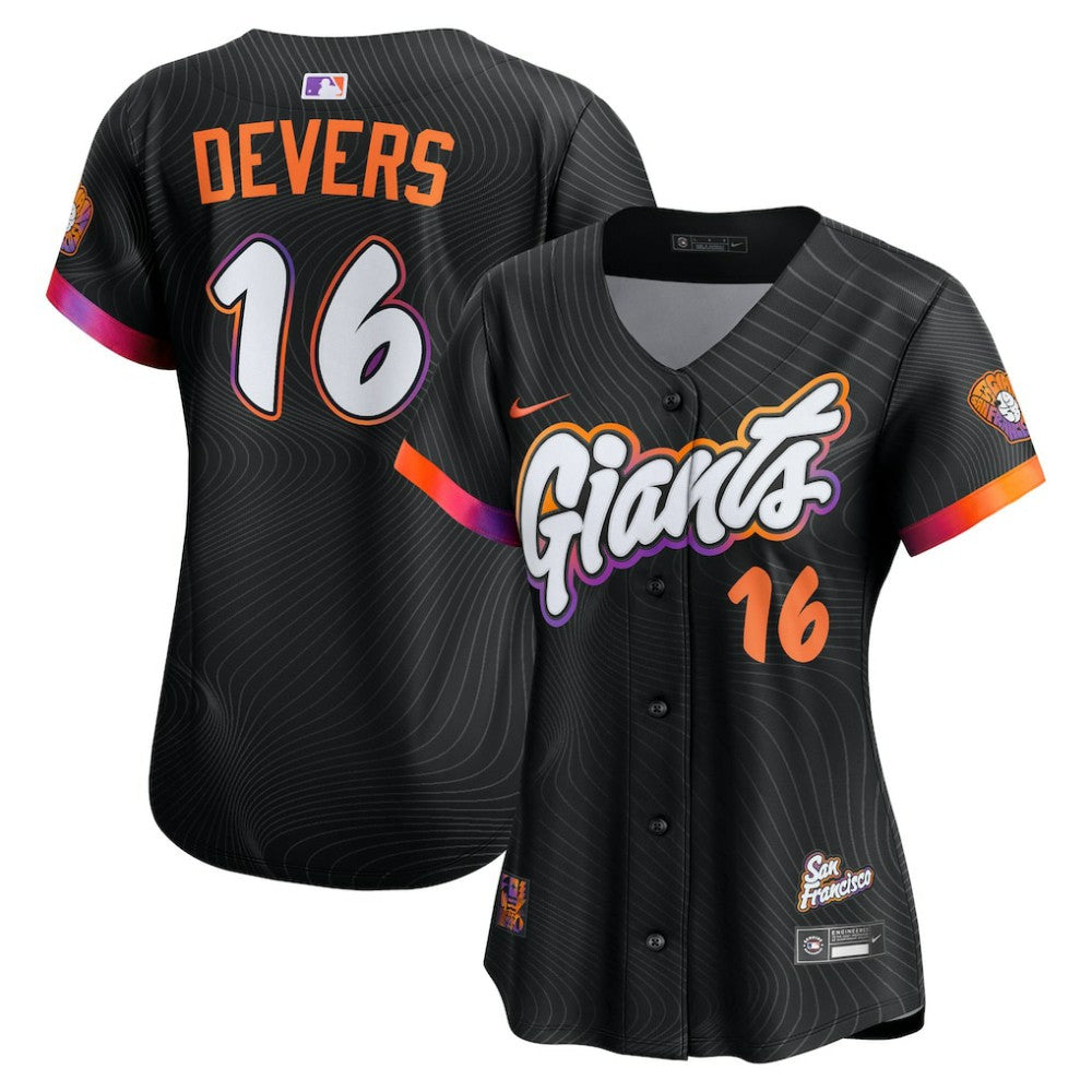 MLB Rafael Devers San Francisco Giants Nike Women's 2025 City Connect Limited Player Jersey