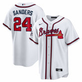 MLB Deion Sanders Atlanta Braves Nike Home Retired Player Replica Jersey