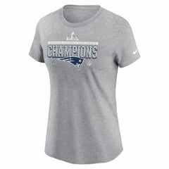 Women's 2025 AFC Champions Locker Room Trophy Collection T-Shirt - New England Patriots