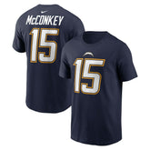 Ladd McConkey Alternate Super Chargers Name & Number T-Shirt - Los Angeles Chargers