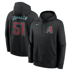 MLB Randy Johnson Arizona Diamondbacks Nike Player Name & Number Club Pullover Hoodie