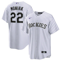 MLB Mickey Moniak Colorado Rockies Nike Home Replica Jersey