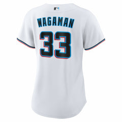 MLB Eric Wagaman Miami Marlins Nike Women's Home Replica Jersey