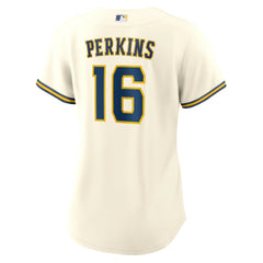 MLB Blake Perkins Milwaukee Brewers Nike Women's Home Replica Jersey