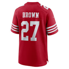 Ji'Ayir Brown Team Game Jersey - San Francisco 49ers