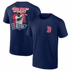 MLB David Ortiz Boston Red Sox Fanatics Retired Player Nickname Name & Number T-Shirt