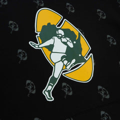 Allover Print Fleece Pullover Hoodie - Green Bay Packers