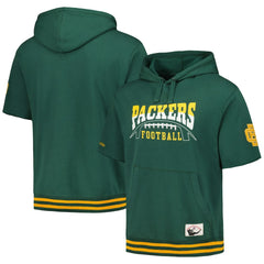 Pre-Game Short Sleeve Pullover Hoodie - Green Bay Packers