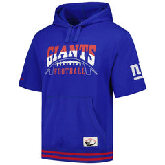 Pre-Game Short Sleeve Pullover Hoodie - New York Giants