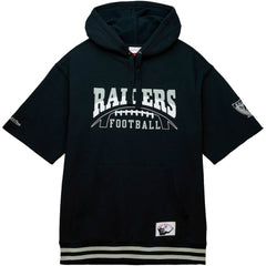 Pre-Game Short Sleeve Pullover Hoodie - Las Vegas Raiders