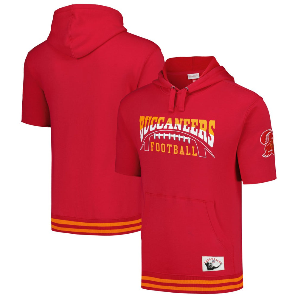 Pre-Game Short Sleeve Pullover Hoodie - Tampa Bay Buccaneers
