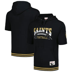 Pre-Game Short Sleeve Pullover Hoodie - New Orleans Saints