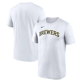 MLB Milwaukee Brewers Nike New Legend Wordmark Dri-FIT T-Shirt