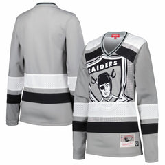 Women's Big Face 7.0 Long Sleeve Jersey T-Shirt - Las Vegas Raiders