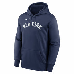 MLB New York Yankees Nike Primary Wordmark Therma Hoodie