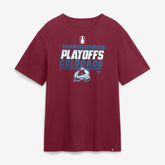 NHL Garnet Colorado Avalanche Fanatics 2026 Stanley Cup Playoffs T-Shirt
