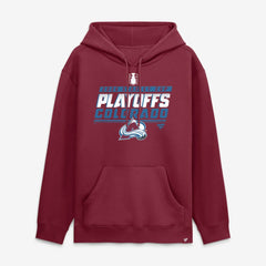 NHL Burgundy Colorado Avalanche Fanatics 2026 Stanley Cup Playoffs Hoodie