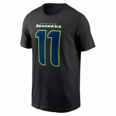 Jaxon Smith-Njigba Carbon Name & Number T-Shirt - Seattle Seahawks