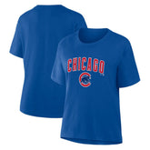 MLB Chicago Cubs Fanatics Women's Lockup Legacy T-Shirt