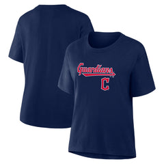 MLB Cleveland Guardians Fanatics Women's Lockup Legacy T-Shirt