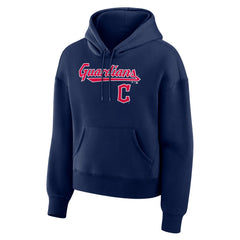 MLB Cleveland Guardians Fanatics Women's Lockup Legacy Fleece Hoodie