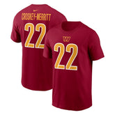 Jacory Croskey-Merritt Player Name & Number T-Shirt - Washington Commanders
