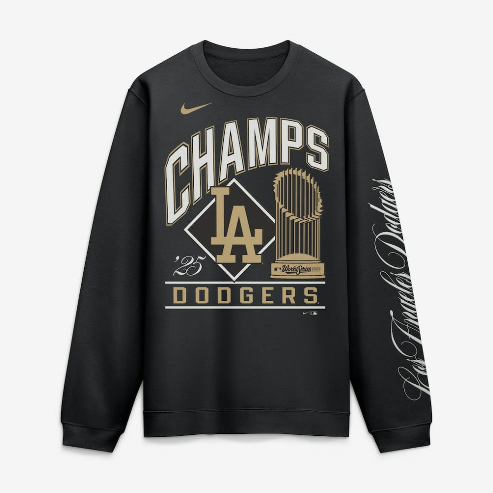 MLB Los Angeles Dodgers Nike 2026 Gold Collection Fleece Pullover