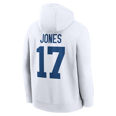 Daniel Jones Player Name & Number Fleece Hoodie - Indianapolis Colts