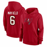 Baker Mayfield Women's Player Name & Number Fleece Hoodie - Tampa Bay Buccaneers
