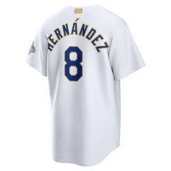 MLB Enrique Hernández Los Angeles Dodgers Nike 2026 Gold Collection Stadium Jersey