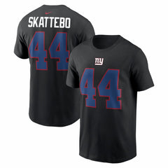 Cam Skattebo Name & Number T-Shirt - New York Giants