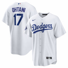 MLB Shohei Ohtani Los Angeles Dodgers Nike 2025 World Series Champions Home Replica Jersey