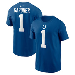 Ahmad Sauce Gardner Player Name & Number T-Shirt - Indianapolis Colts