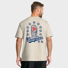 MLB Los Angeles Dodgers Fanatics Local 9x Champs T-Shirt