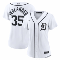 MLB Justin Verlander Detroit Tigers Nike Women's Home Replica Jersey