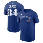 MLB Dylan Cease Toronto Blue Jays Nike Home Name & Number T-Shirt