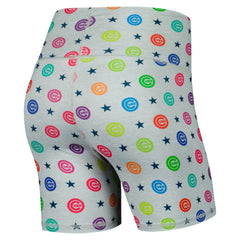 MLB Chicago Cubs Terez Women's TLC Rainbow Shorts