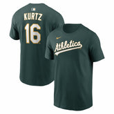 MLB Nick Kurtz Athletics Nike Name & Number T-Shirt
