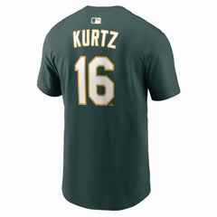 MLB Nick Kurtz Athletics Nike Name & Number T-Shirt