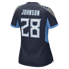 Chris Johnson Women's Retired Player Game Jersey - Tennessee Titans