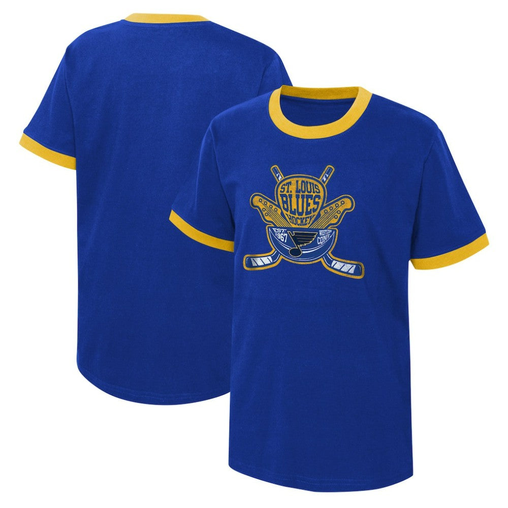 NHL Blue St. Louis Blues Youth Ice City T-Shirt