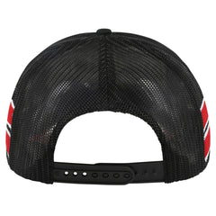 NHL Black Chicago Blackhawks '47 Sideband Stripes Trucker Snapback Hat