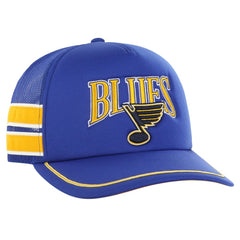 NHL Blue St. Louis Blues '47 Sideband Stripes Trucker Snapback Hat