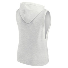 Women's Lounge Script Sleeveless V-Neck Pullover Hoodie - Dallas Cowboys