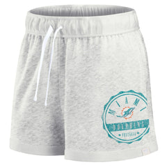 Women's Vintage Badge Shorts - Miami Dolphins