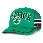 NBA Boston Celtics '47 Sidebrand Stripes Trucker Adjustable Hat