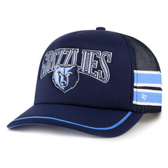 NBA Memphis Grizzlies '47 Sidebrand Stripes Trucker Adjustable Hat